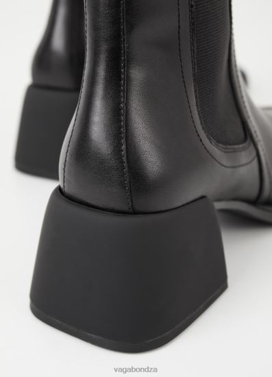 Boots | Vagabond Ansie Boots Black Leather Women DPX48198