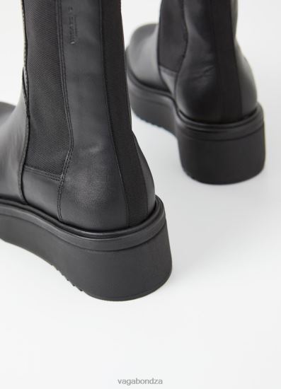 Boots | Vagabond Tara Boots Black Leather Women DPX48229