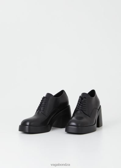 Loafers | Vagabond Brooke Shoes Black Leather Women DPX48195