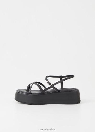 Sandals | Vagabond Courtney Sandals Black Leather Women DPX4823