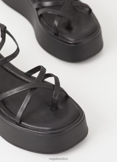 Sandals | Vagabond Courtney Sandals Black Leather Women DPX4823