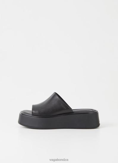 Sandals | Vagabond Courtney Sandals Black Leather Women DPX4878