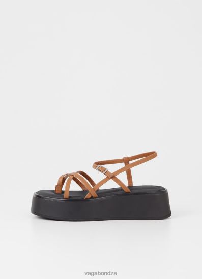 Sandals | Vagabond Courtney Sandals Brown Leather Women DPX4821