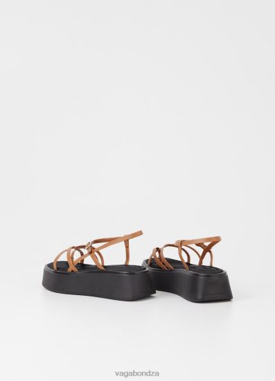 Sandals | Vagabond Courtney Sandals Brown Leather Women DPX4821
