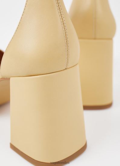 Sandals | Vagabond Fiona Sandals Yellow Leather Women DPX4837