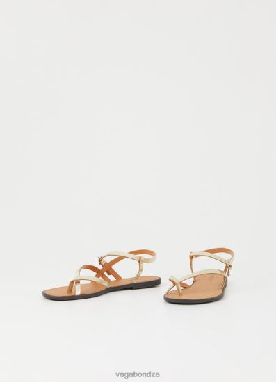 Sandals | Vagabond Tia 2.0 Sandals Gold Metallic Leather Women DPX4834